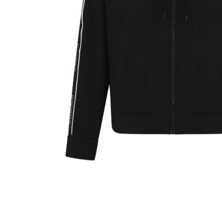 Details for BALLY SS23 字母條紋印花長袖連帽衫 6302517