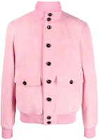 BALLY SS23 Light Pink Solid Collar Casual Button-Up Jacket 6303981 BALLY SS23 Light Pink Solid Collar Casual Button-Up Jacket 6303981