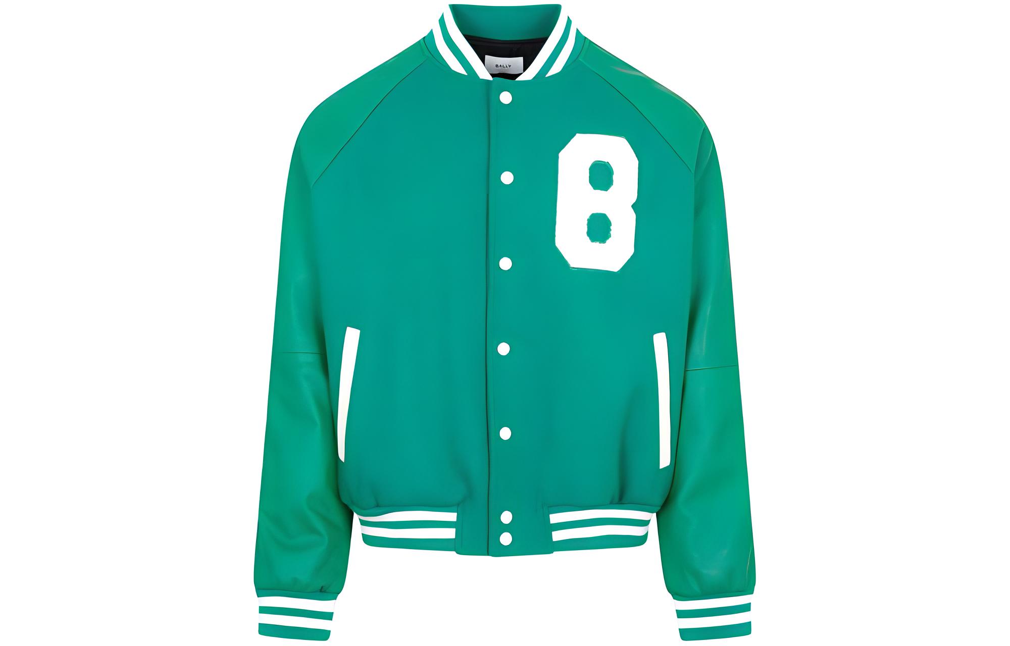 BALLY SS23 Logo Baseball Collar Bomber Jacket MOU04QWO138