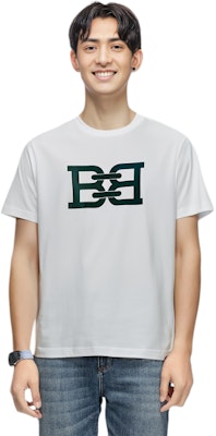 BALLY SS23 メンズ ロゴプリント半袖Tシャツ - ホワイト 6302924 Purchase BALLY SS23 メンズ ロゴプリント半袖Tシャツ - ホワイト 6302924