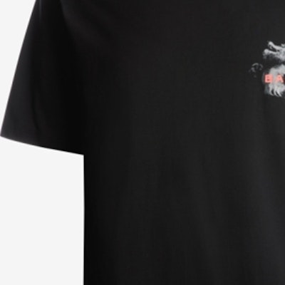 BALLY SS24 黑色圓領T恤 動物字母圖案設計 6307034 Purchase BALLY SS24 黑色圓領T恤 動物字母圖案設計 6307034