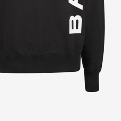 BALLY SS24 黑色印花圆领针织长袖休闲毛衣。 6306688 Details for BALLY SS24 黑色印花圆领针织长袖休闲毛衣。 6306688