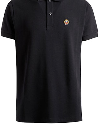 BALLY SS24 블랙 폴로 셔츠 솔리드 컬러 로고 자수. 6308670 Lookbook BALLY SS24 블랙 폴로 셔츠 솔리드 컬러 로고 자수. 6308670