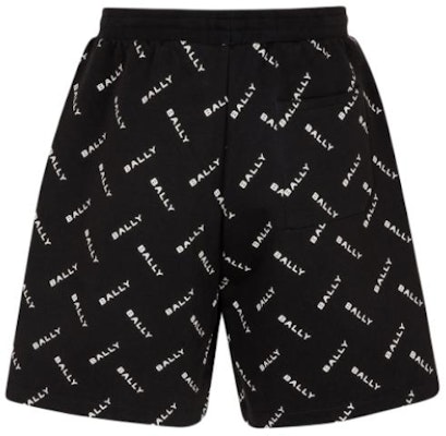 バリー SS24 ブルーロゴプリント エラスティックウエストカジュアルショーツ. 6306484 Lookbook バリー SS24 ブルーロゴプリント エラスティックウエストカジュアルショーツ. 6306484