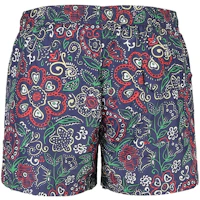 Lookbook BALLY SS24 Shorts de Natación Azul Marino con Estampado Floral y Cintura Ajustable. 6307318