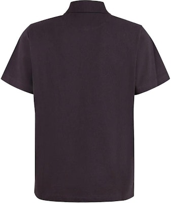 BALLY SS24 深蓝色字母印花直筒扣式 Polo 衫。 6306528 Lookbook BALLY SS24 深蓝色字母印花直筒扣式 Polo 衫。 6306528