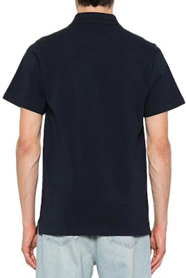 BALLY SS24 深蓝色字母印花直筒扣式 Polo 衫。 6306528 Purchase BALLY SS24 深蓝色字母印花直筒扣式 Polo 衫。 6306528