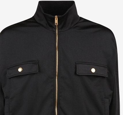 발리 SS24 블랙 스탠드 칼라 캐주얼 집업 재킷. 6306677 Purchase 발리 SS24 블랙 스탠드 칼라 캐주얼 집업 재킷. 6306677