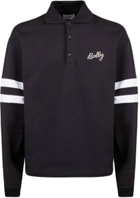 BALLY SS24 蓝色条纹刺绣长袖 Polo 衫 6306684 Order BALLY SS24 蓝色条纹刺绣长袖 Polo 衫 6306684
