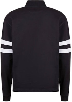 BALLY SS24 蓝色条纹刺绣长袖 Polo 衫 6306684 Lookbook BALLY SS24 蓝色条纹刺绣长袖 Polo 衫 6306684