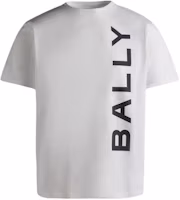 Order BALLY SS24 白色字母印花設計圓領T恤。 MJE05CCO018U001