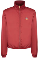 BALLY SS24 High-Neck Logo Badge Jacket Long Sleeve - Red 6306730 BALLY SS24 High-Neck Logo Badge Jacket Long Sleeve - Red 6306730