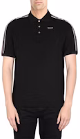 BALLY SS24 Logo Stripe Slim Fit Polo Shirt Men Black MOU02ZCO104-U901 BALLY SS24 Logo Stripe Slim Fit Polo Shirt Men Black MOU02ZCO104-U901