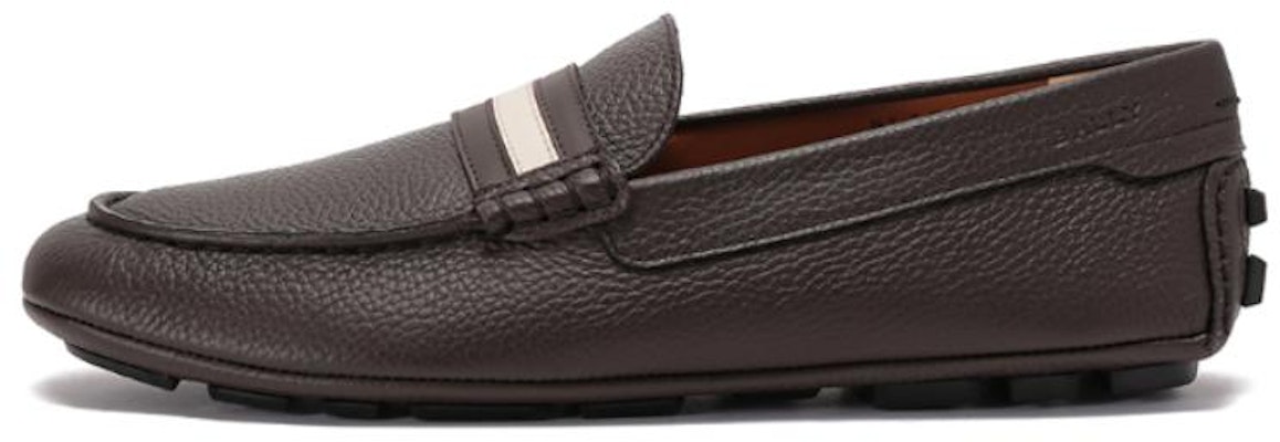 BALLY Stripe Accented Leather 'Ebony' 6304974 Buy BALLY Stripe Accented Leather 'Ebony' 6304974