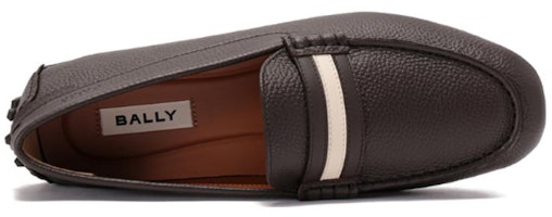 BALLY Kulit 'Ebony' Beraksen Garis 6304974 Purchase BALLY Kulit 'Ebony' Beraksen Garis 6304974