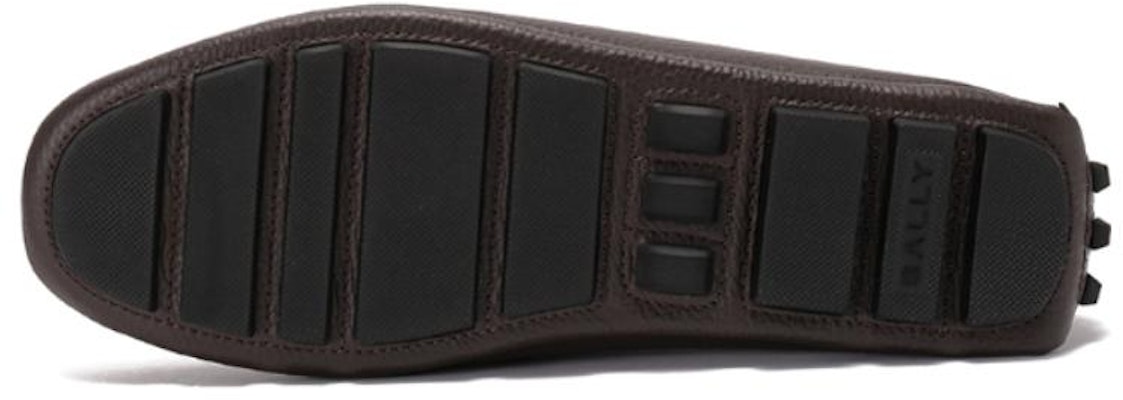 BALLY Stripe Accented Leather 'Ebony' 6304974 Details for BALLY Stripe Accented Leather 'Ebony' 6304974