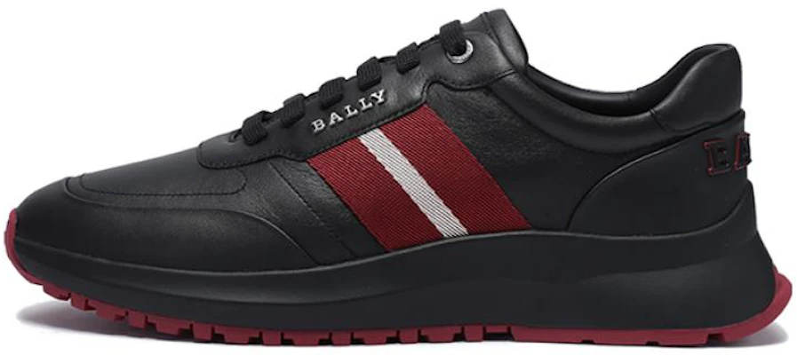 BALLY Sepatu Tali Bergaris 'Merah Putih Hitam' 6302428 Buy BALLY Sepatu Tali Bergaris 'Merah Putih Hitam' 6302428