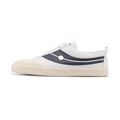 BALLY Stripe Lace-Up Sneakers 'White'