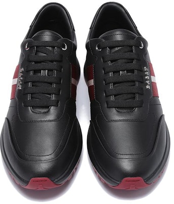 BALLY Stripe Lace-Up 'Red White Stripes Black' 6302428 Shop BALLY Stripe Lace-Up 'Red White Stripes Black' 6302428