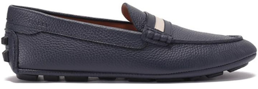 발리 블루 컴포트 스트라이프 가죽 스니커즈 6304669 Order 발리 블루 컴포트 스트라이프 가죽 스니커즈 6304669