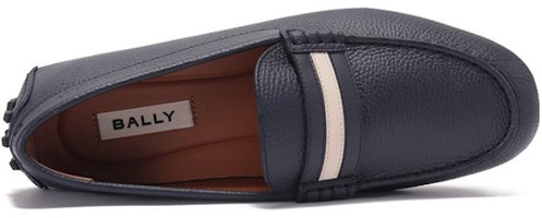 BALLY Sneaker Kulit Berjalur 'Keselesaan Biru' 6304669 Purchase BALLY Sneaker Kulit Berjalur 'Keselesaan Biru' 6304669