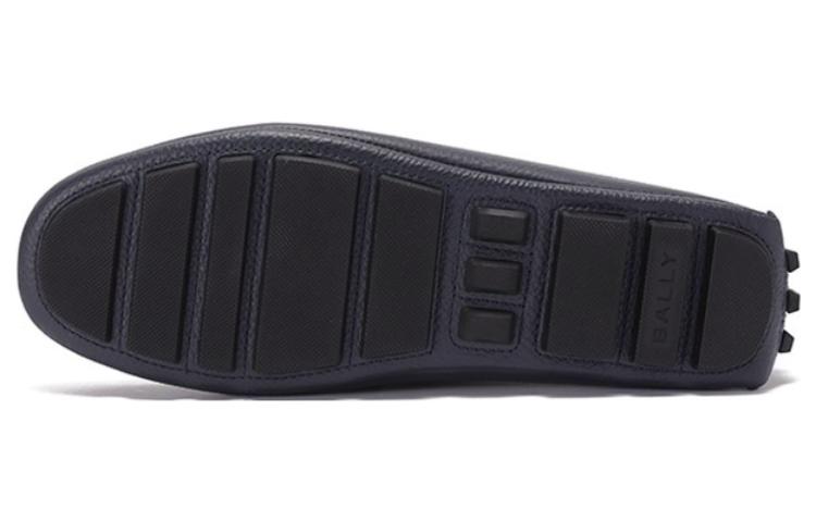 Sizing BALLY Streifen Leder Sneaker ''Blauer Komfort'' 6304669