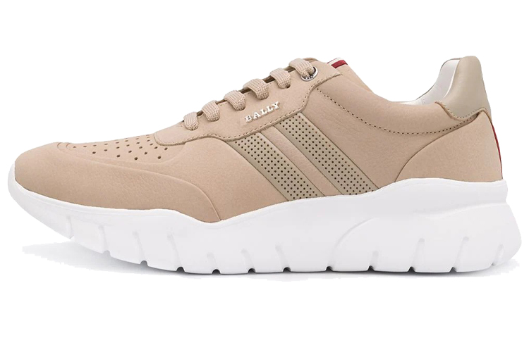 BALLY Stripe Low-Top Sneaker 'Beige'