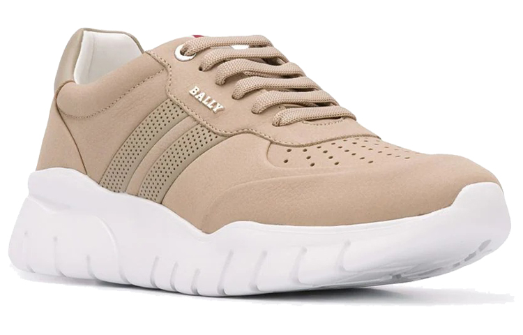 BALLY Stripe Low-Top Sneaker 'Beige' 圖 2