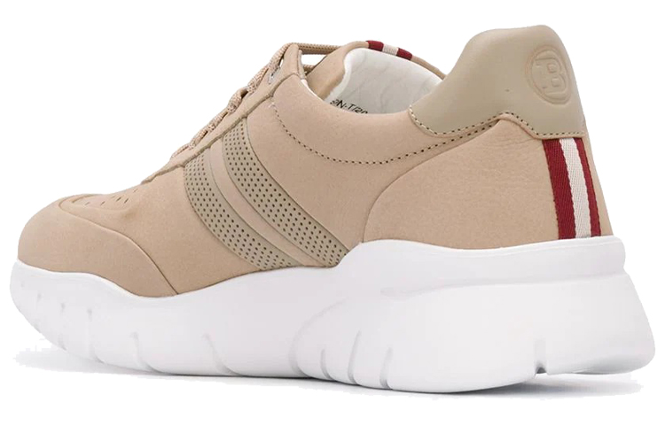BALLY Stripe Low-Top Sneaker 'Beige' 圖 3