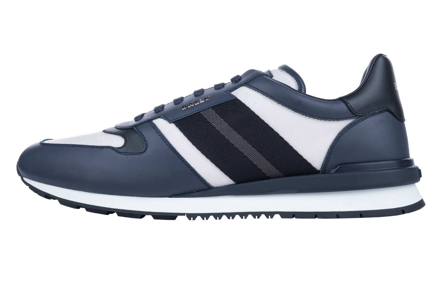 BALLY Stripe Low Top 'Blue/White'