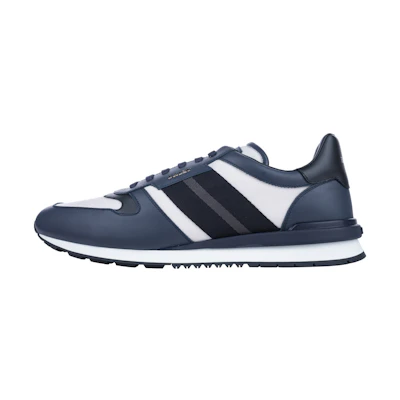 BALLY Stripe Low Top 'Blue/White'