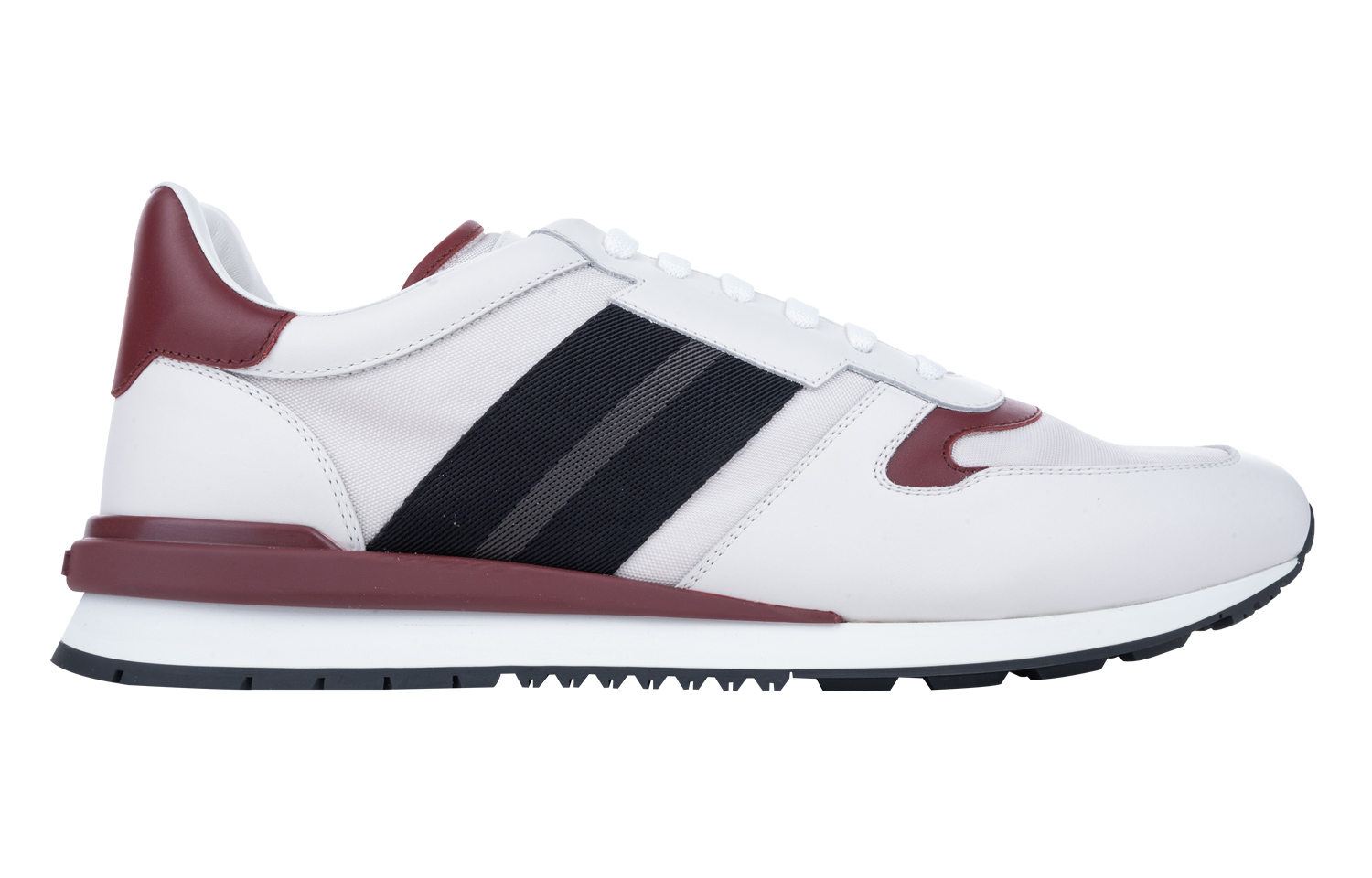 BALLY Stripe Low-Top 'White Fashion' 圖 2