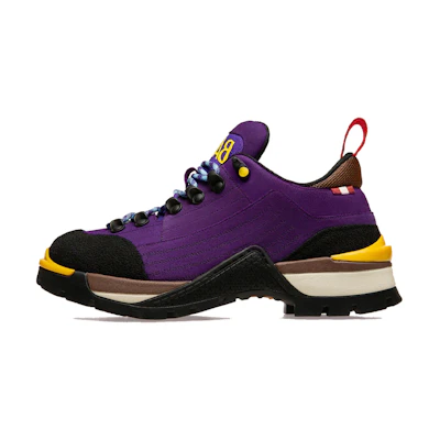 BALLY Suede Lace-Up 'Purple Outdoor'