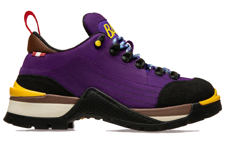 Order BALLY Suede Lace-Up 'Purple Outdoor' 6239749