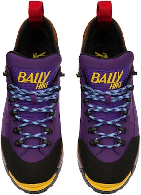 BALLY Suede Lace-Up 'Purple Outdoor' 6239749 Lookbook BALLY Suede Lace-Up 'Purple Outdoor' 6239749