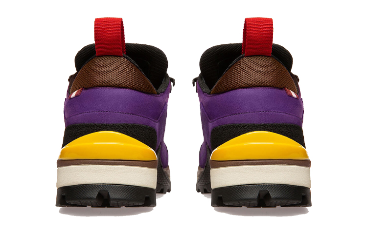 Shop BALLY Suede Lace-Up 'Purple Outdoor' 6239749