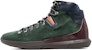 BALLY But Sepatu Bercorak Kulit Suede 'Green Warmth' untuk Mendaki Buku Lali 6217425