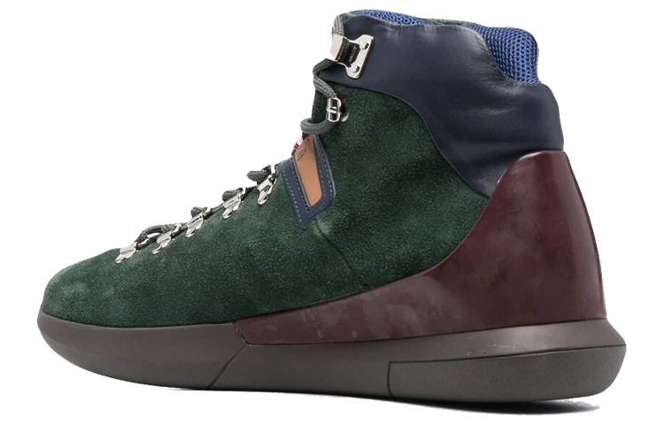 Lookbook BALLY Botas de Senderismo de Gamuza y Piel 'Calidez Verde' 6217425