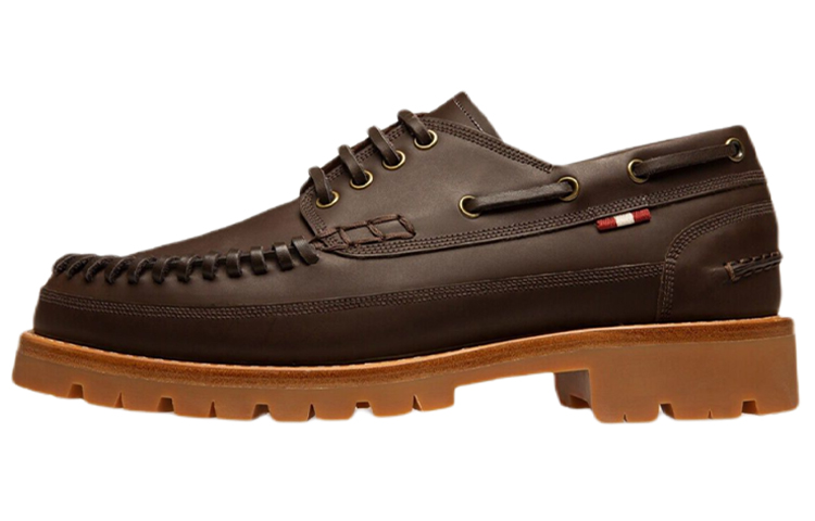 BALLY Tristan 'Brown Leather Moccasin' 6300101