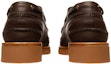 Shop BALLY Tristan 'Kasut Moccasin Kulit Coklat' 6300101