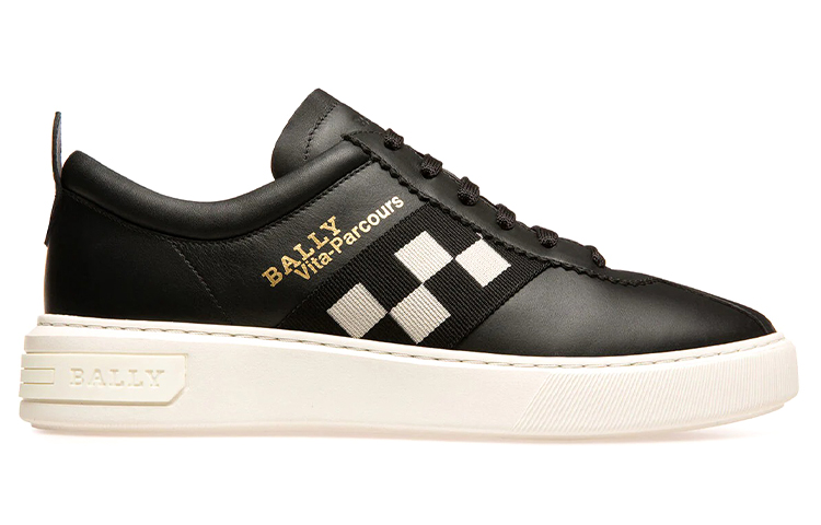 Order BALLY巴利 Vita parcours 耐磨防滑 低幫運動 時尚板鞋 男款 黑色