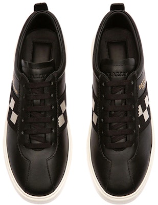 BALLY巴利 Vita parcours 耐磨防滑 低幫運動 時尚板鞋 男款 黑色 Lookbook BALLY巴利 Vita parcours 耐磨防滑 低幫運動 時尚板鞋 男款 黑色