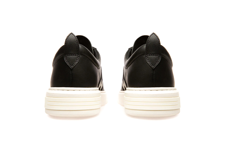 Shop BALLY巴利 Vita parcours 耐磨防滑 低幫運動 時尚板鞋 男款 黑色