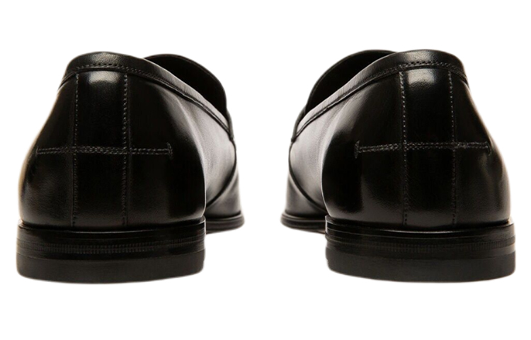 Shop BALLY巴利 Webb 皮革休閒鞋 黑色