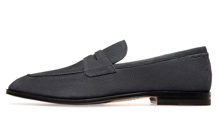 BALLY Wedian 'Navy Leather'