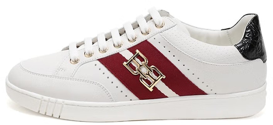 BALLY Winton 'Putih Retro Low-Top' 6234705 Buy BALLY Winton 'Putih Retro Low-Top' 6234705