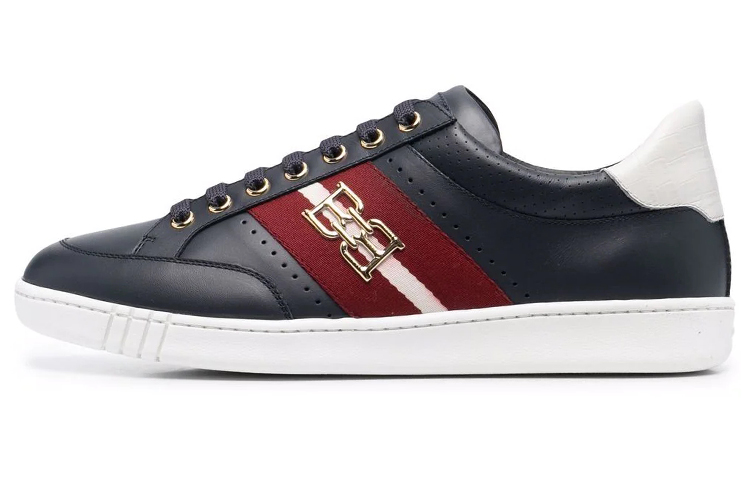 BALLY Winton Low 'Black White Red'