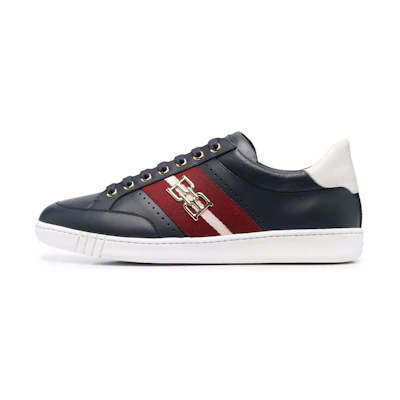 BALLY Winton Low 'Black White Red'