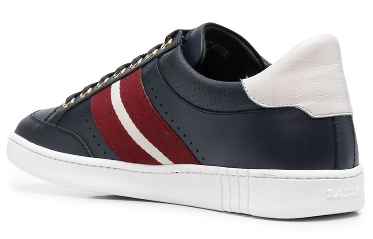 BALLY Winton Low 'Black White Red' 圖 3
