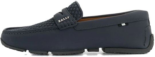 BALLY Woven Mesh Loafers 'Blue' 6225978 BALLY Woven Mesh Loafers 'Blue' 6225978